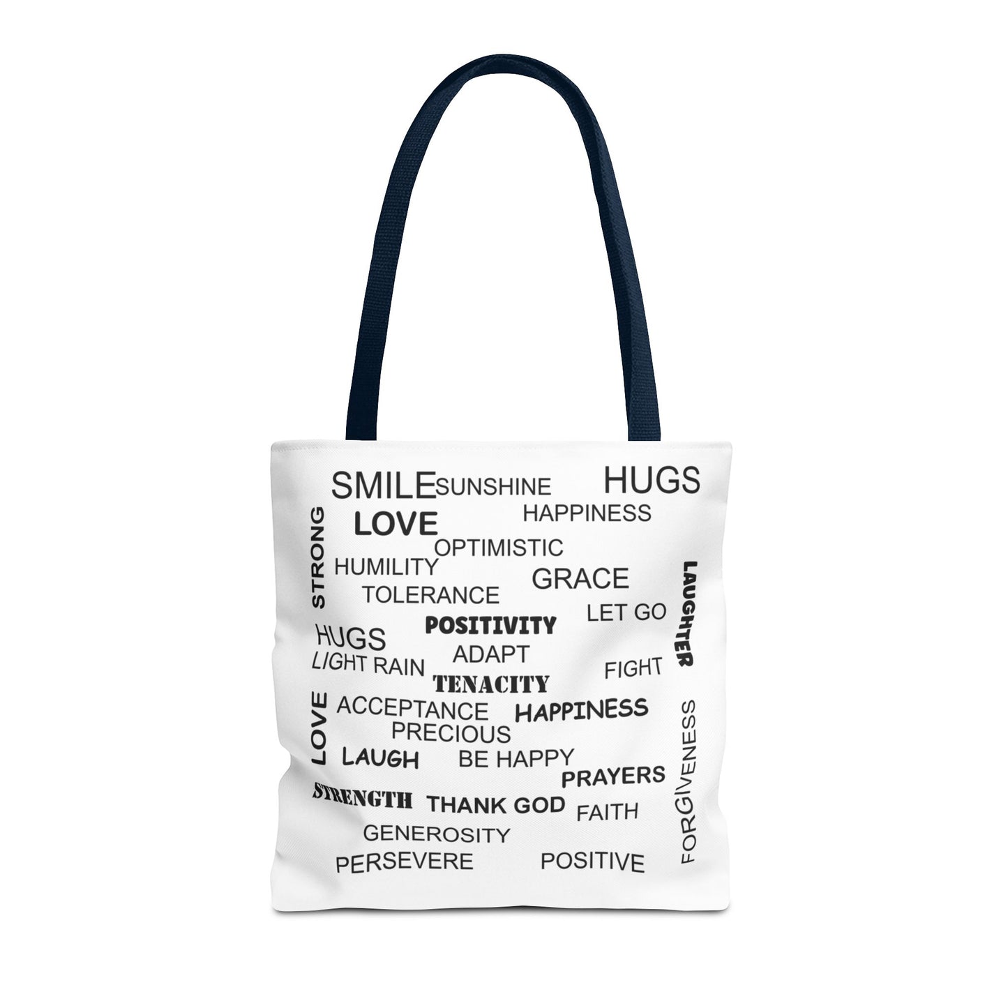 Amputee Tote Bag - Words of Encouragement Gift, Inspirational saying gift idae for her or him, Mother's day gift bag