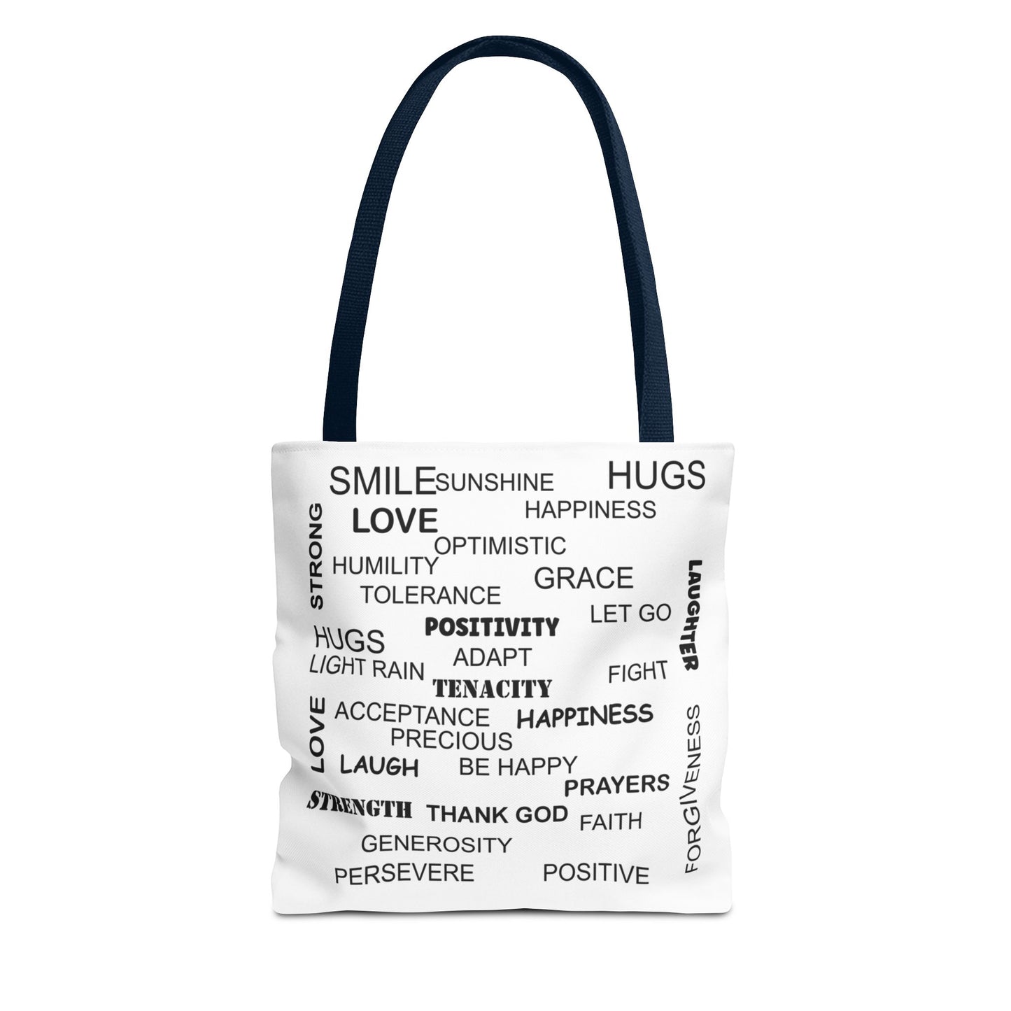 Amputee Tote Bag - Words of Encouragement Gift, Inspirational saying gift idae for her or him, Mother's day gift bag