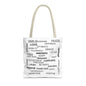 Amputee Tote Bag - Words of Encouragement Gift, Inspirational saying gift idae for her or him, Mother's day gift bag