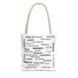 Amputee Tote Bag - Words of Encouragement Gift, Inspirational saying gift idae for her or him, Mother's day gift bag